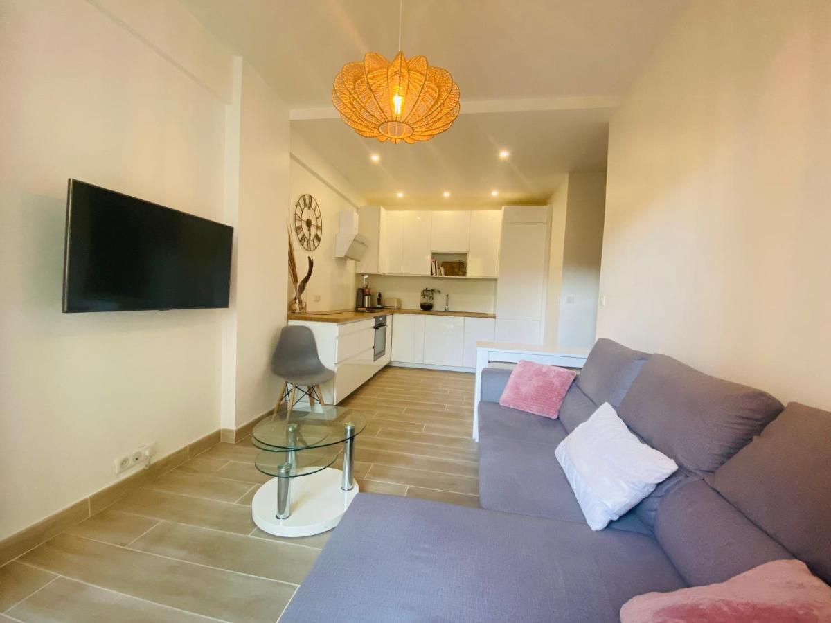 50M Plage / 200M Hippodrome 2 Pieces Jardin Garage Cagnes-sur-Mer Dış mekan fotoğraf